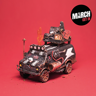 MARCH - GET IN - Front cover